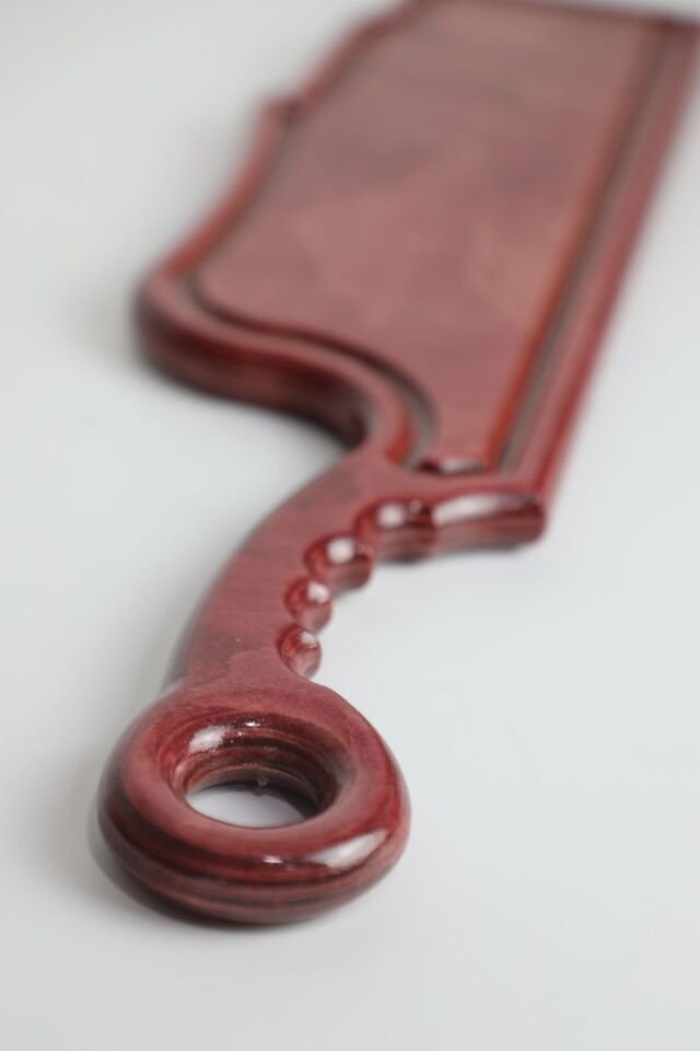 Satır Steak Sunum Kulplu Kesme Tahtası Ahşap