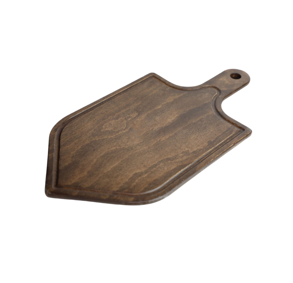Kürek Tasarımlı  Steak Sunum Kesme Tahtası Ahşap