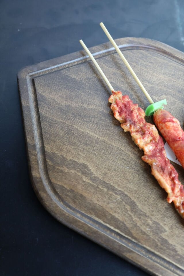 Kürek Tasarımlı  Steak Sunum Kesme Tahtası Ahşap