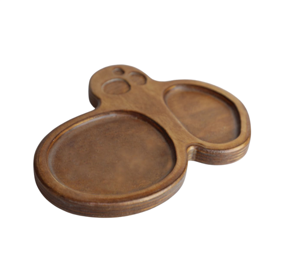 2 Gözlü Çerez Sunum Tahtası