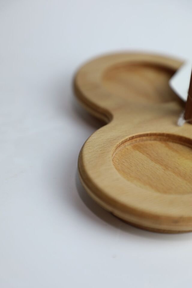 3 Gözlü Üçgen Tasarım Uzun Saplı Sosluk Ve Çerezlik