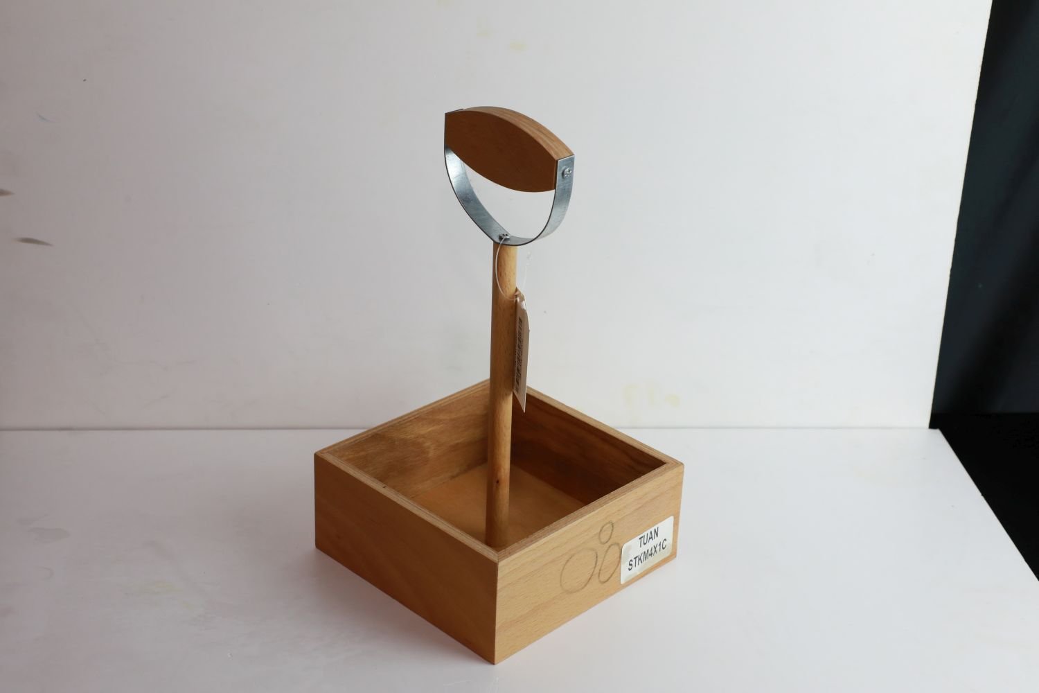 Ahşap Kulplu Ketçap Mayonez Sunum Tahtası