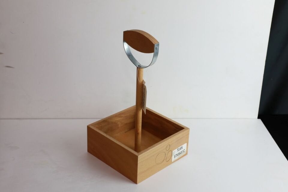 Ahşap Kulplu Ketçap Mayonez Sunum Tahtası