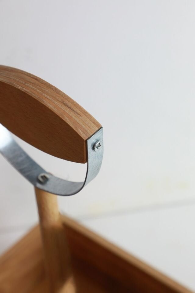 Ahşap Kulplu Ketçap Mayonez Sunum Tahtası