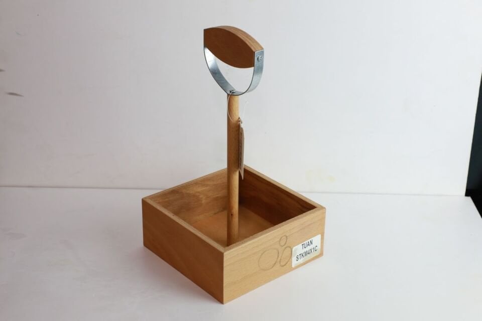 Ahşap Kulplu Ketçap Mayonez Sunum Tahtası