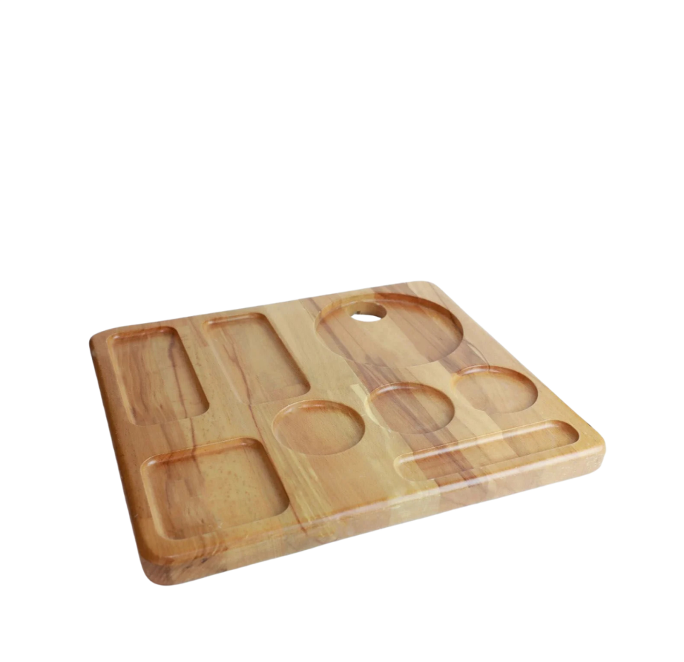 Kettle Sunum Tahtası Kayın Masiften