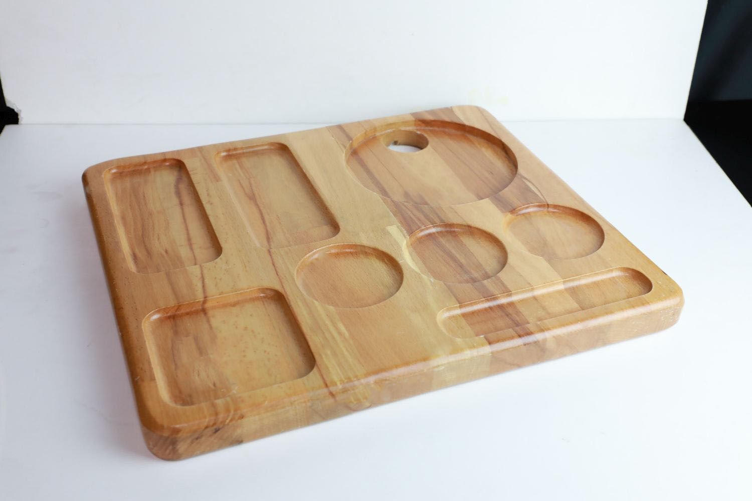 Kettle Sunum Tahtası Kayın Masiften