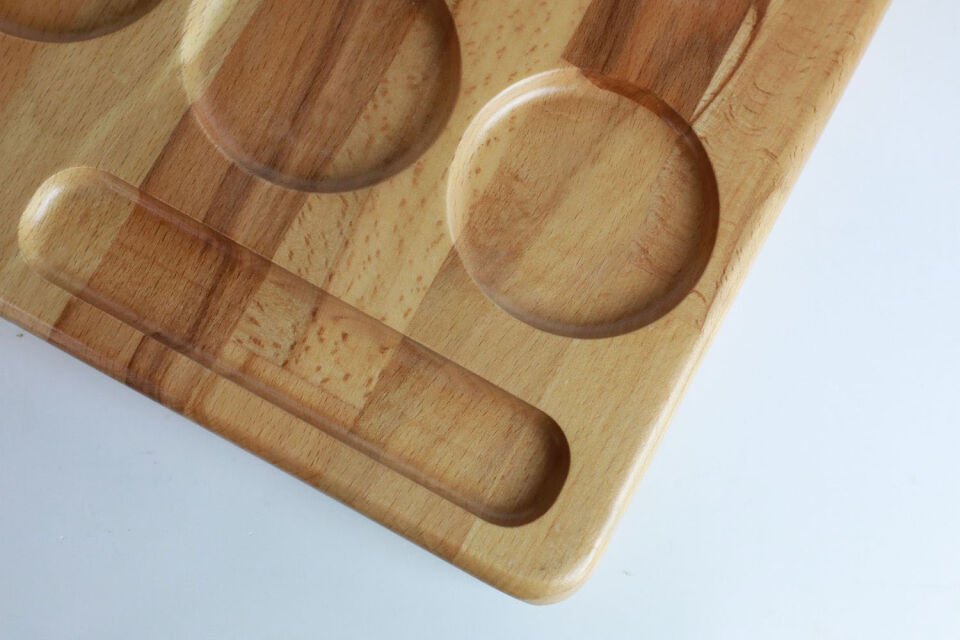 Kettle Sunum Tahtası Kayın Masiften