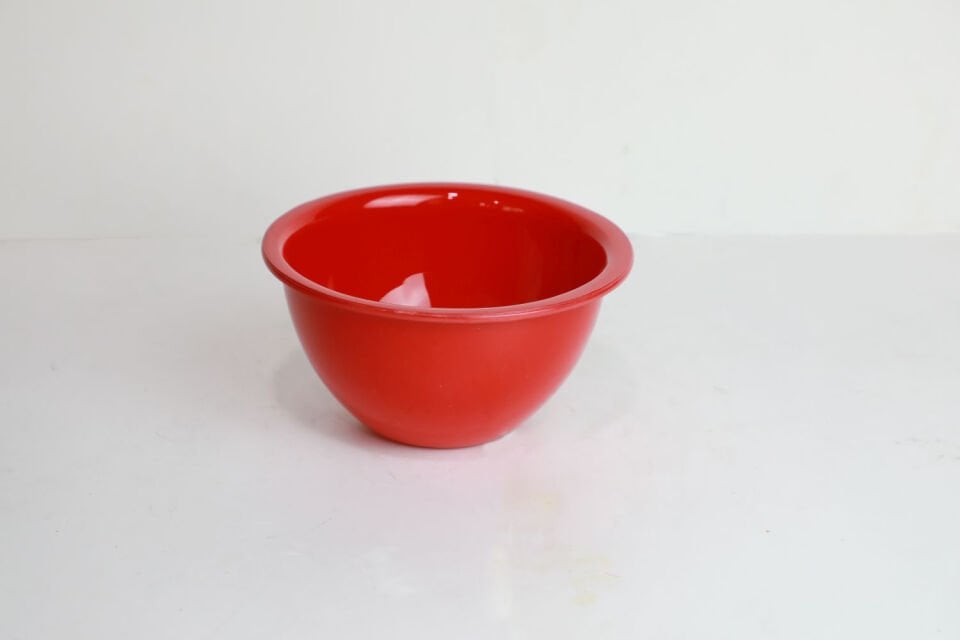 17 cm Yuvarlak Kırmızı Sunum Kase (ABS)