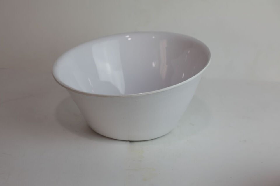 Beyaz Yuvarlak Açılı Küvet 26 cm (ABS)
