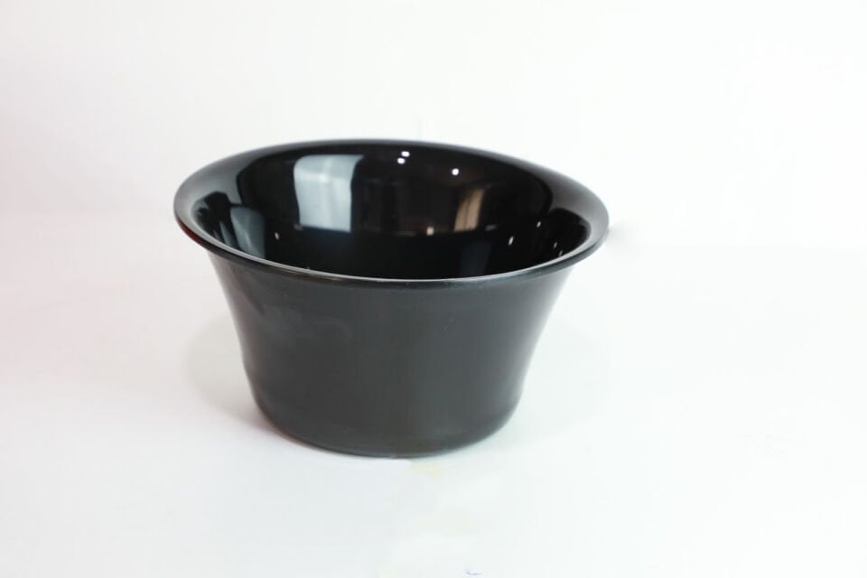 23 cm Siyah Konik Sunum Kasesi (ABS)