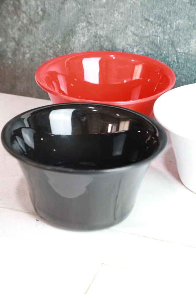 23 cm Siyah Konik Sunum Kasesi (ABS)