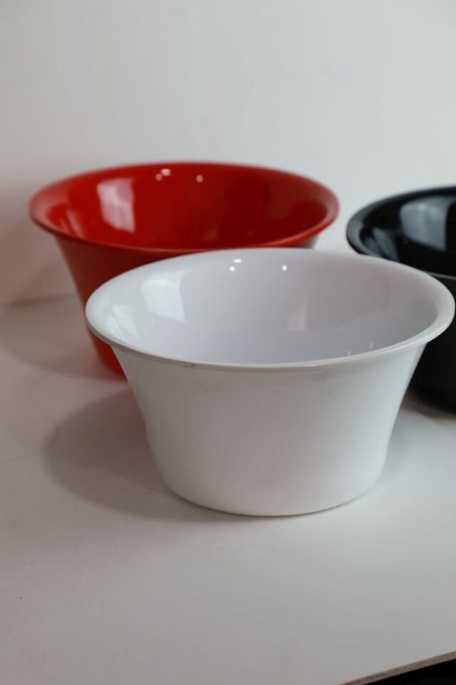 23 cm Beyaz Konik Sunum Kasesi (ABS)