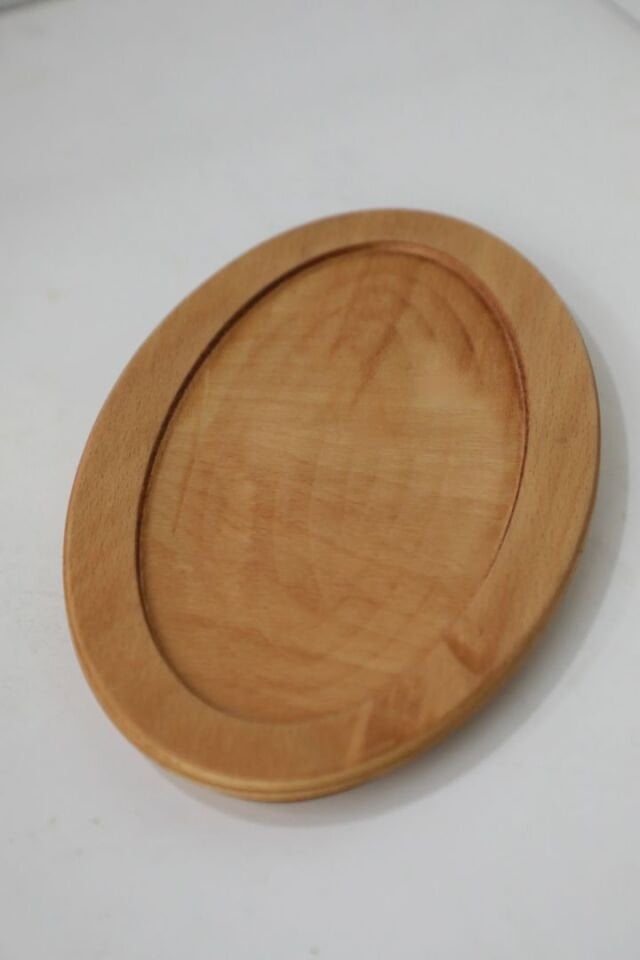 Fajita Döküm Altı Ahşap Oval