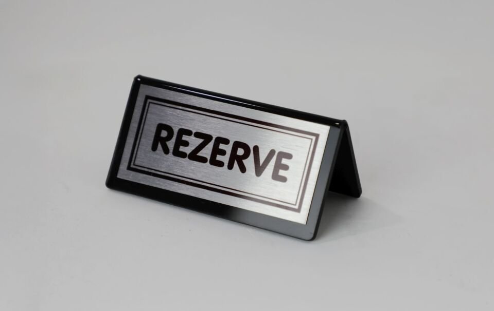 Siyah Gümüş Aynalı Numaratör-Rezerve